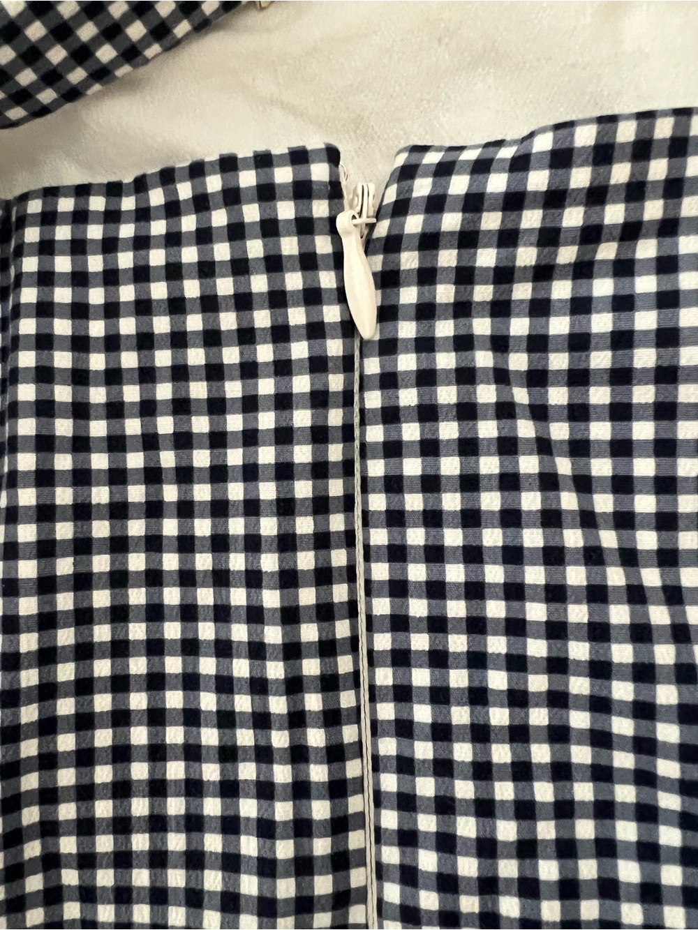 Abercrombie & Fitch Black and White Gingham Maxi Dress - Picture 3 of 6